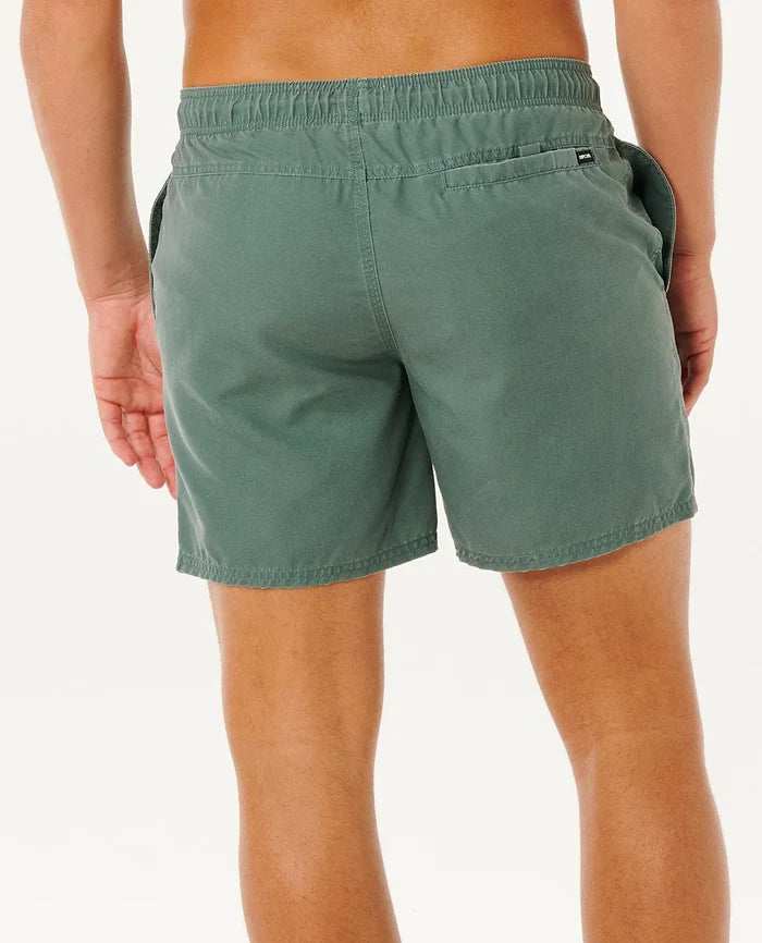 Rip Curl Offset Washed Volley - Moss