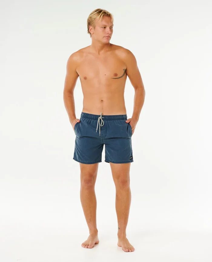 Rip Curl Offset Washed Volley - Navy