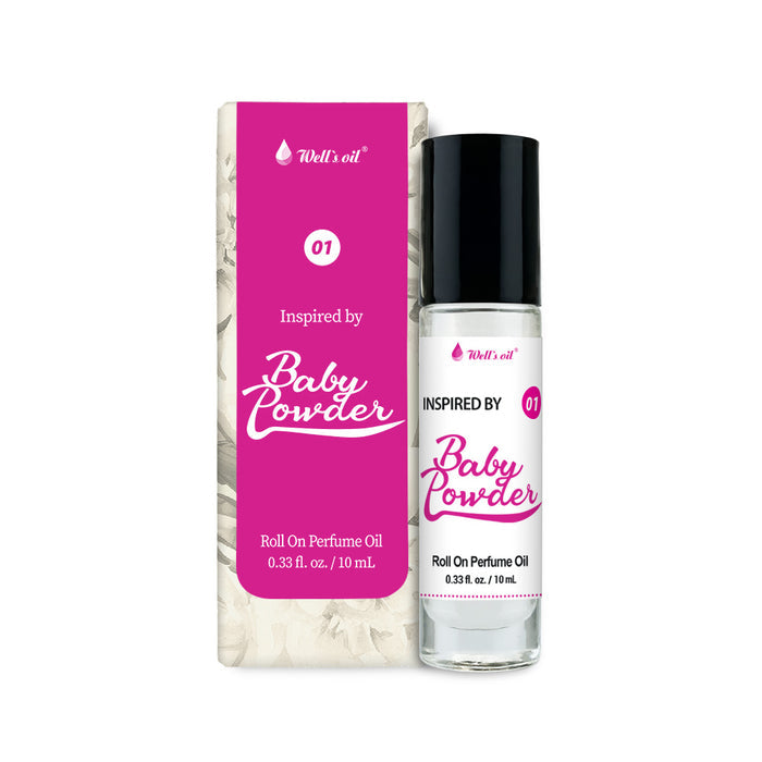 Roll-On Perfume Oil - Inspired by Baby Powder