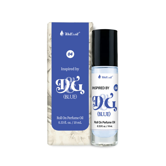 Roll-On Perfume Oil - Inspired by D&G (Blue)