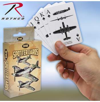 Rothco WWII Spotter Playing Cards "CE"