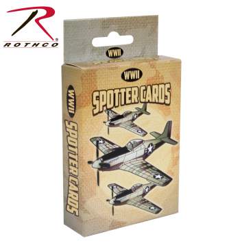 Rothco WWII Spotter Playing Cards "CE"