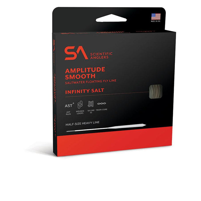 Scientific Anglers Amplitude Smooth Infinity Salt saltwater fly line shooting head