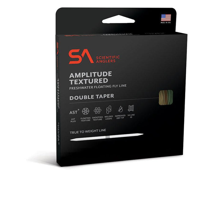 Scientific Anglers Amplitude Textured Double Taper freshwater dry fly line double taper