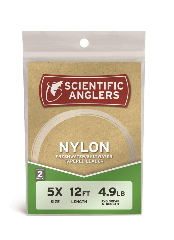 Scientific Anglers Nylon Leader - 9' - 2 Pack