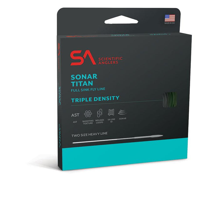 Scientific Anglers Sonar Titan Intermediate/Sink3/Sink5 Triple freshwater streamer fly line