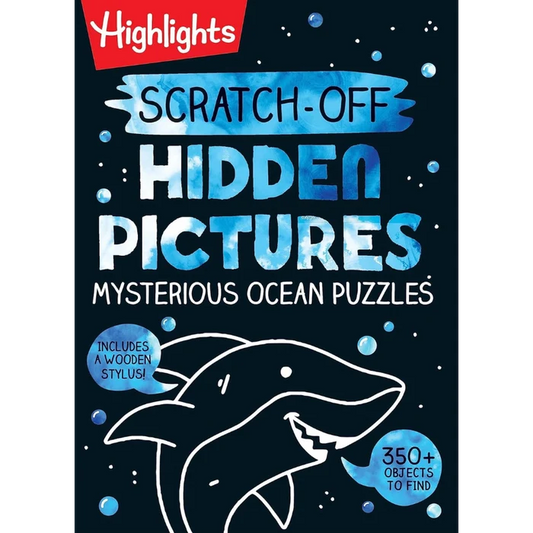 Scratch-Off Hidden Pictures Mysterious Ocean Puzzles