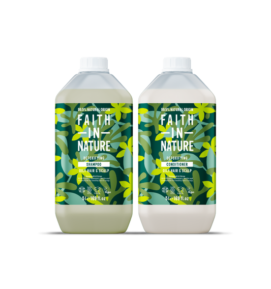 Seaweed & Citrus shampoo & conditioner set - 5L