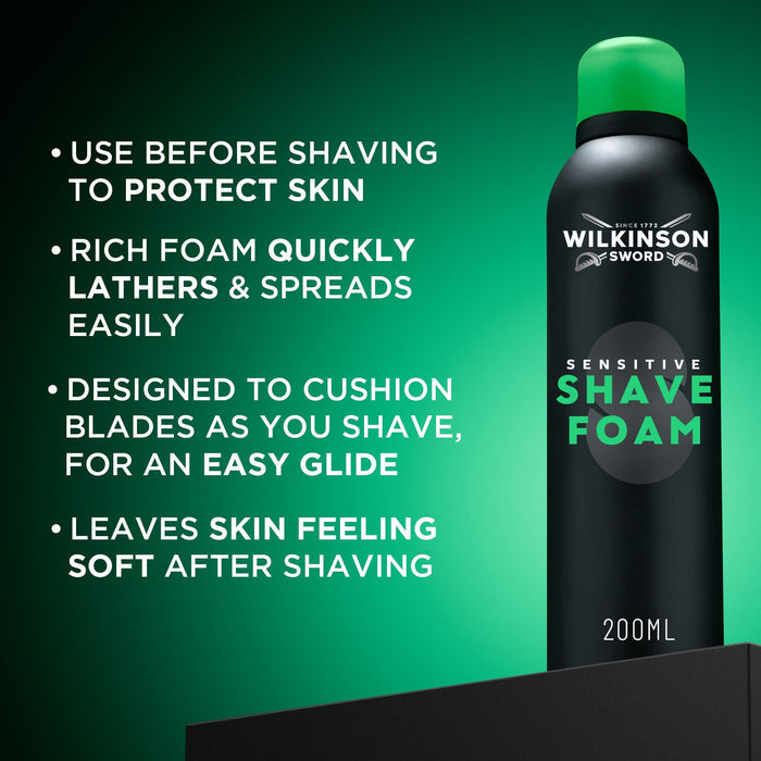 Sensitive Shave Foam 200ml