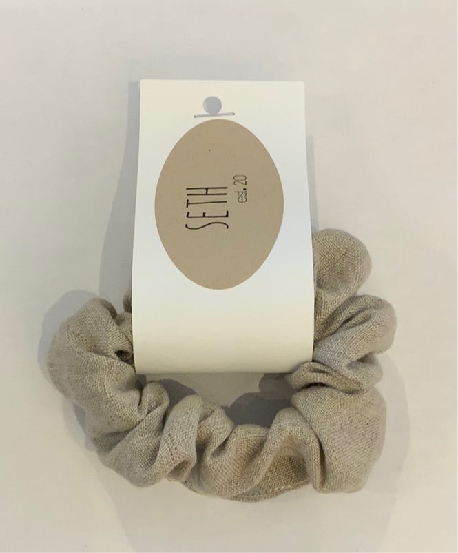 Seth Linen Scrunchie