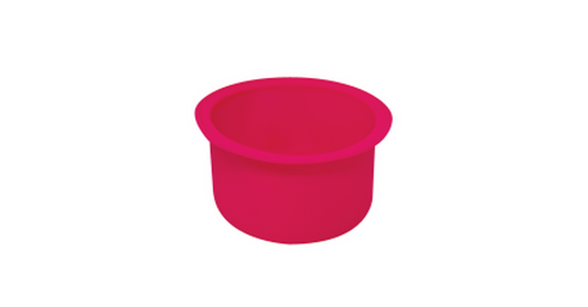 Silicone Wax Pot Short (hot pink)