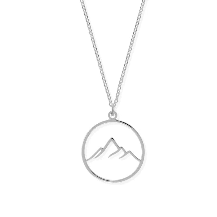 Silver Mountain Necklace