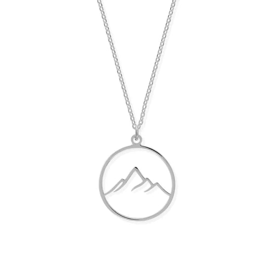 Silver Mountain Necklace