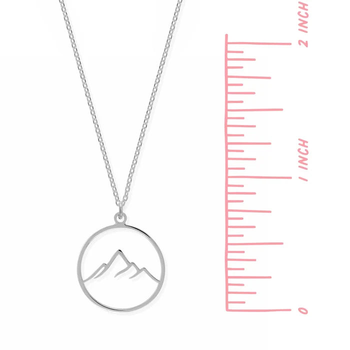 Silver Mountain Necklace