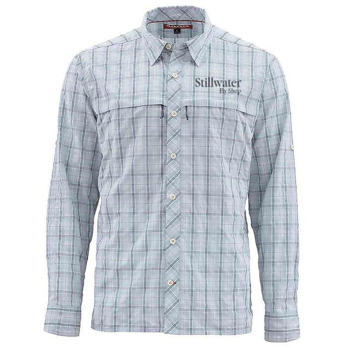 Simms Men's Stone Cold L/S Shirt SFS Logo