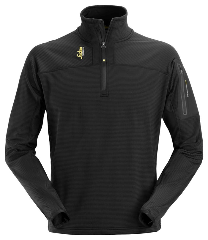 Snickers 9435 Body Mapping Half Zip Micro Fleece Pullover