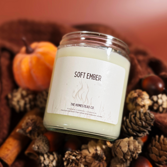 Soft Ember Candle