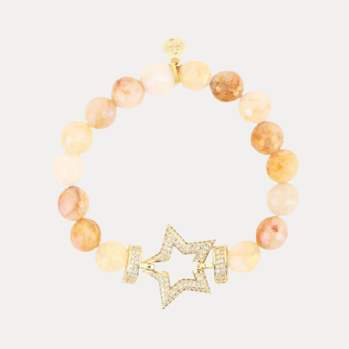 Gold Stargazer Bracelet for Women | BuDhaGirl
