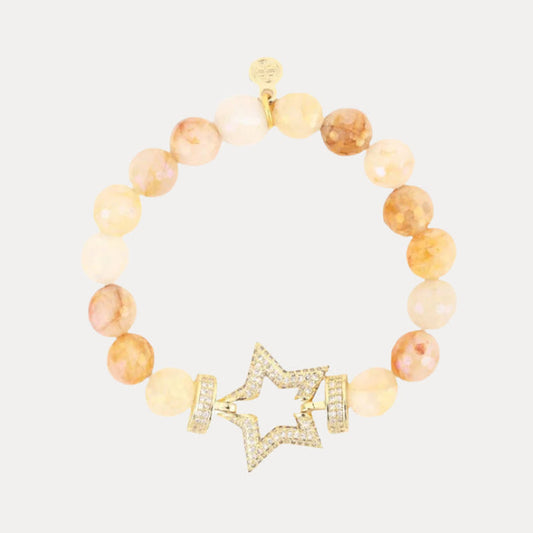 Gold Stargazer Bracelet for Women | BuDhaGirl