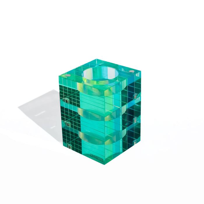 Striped Magnet Tealight Candle Holder - Set of 3 in 2 Colors