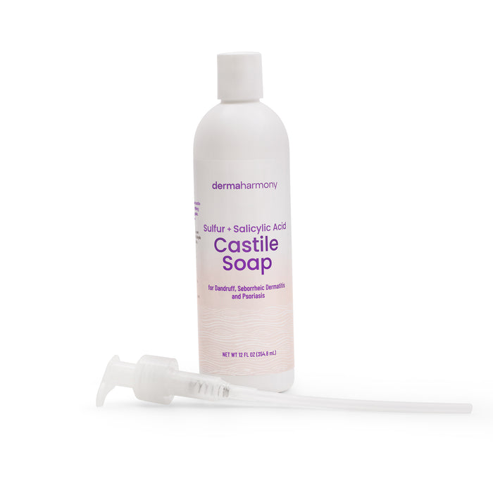 Sulfur + Salicylic Acid Castile Soap (Liquid)