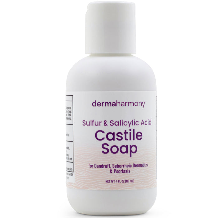 Sulfur + Salicylic Acid Castile Soap (Liquid)