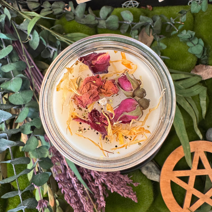 Summer Blossoms Spell Candle