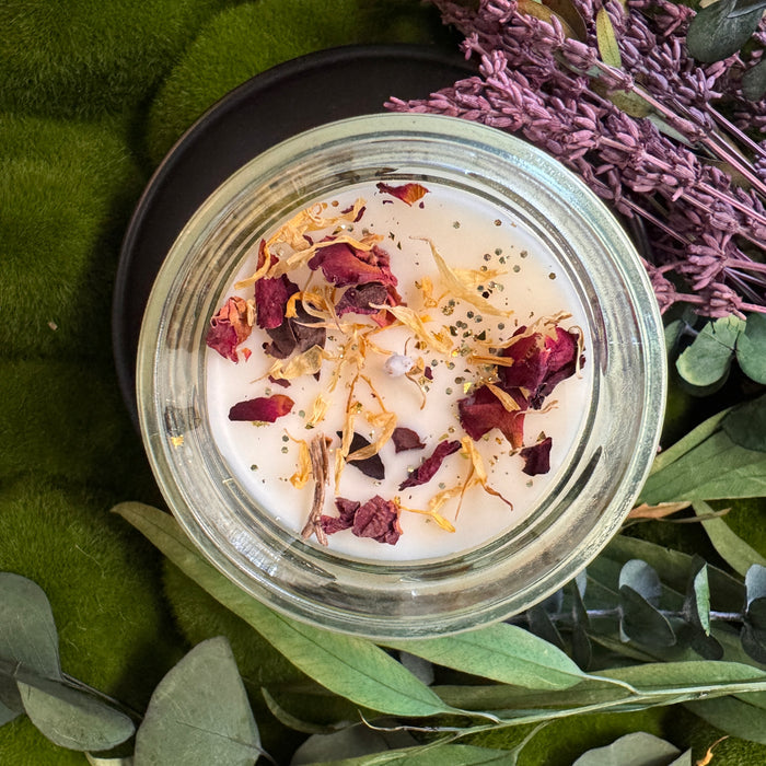 Summer Blossoms Spell Candle