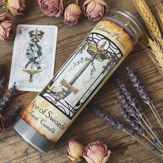 Tarot Aces Magic Spell Candles