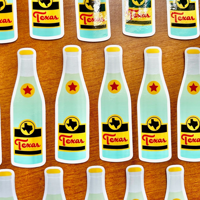 Texas Topo Sticker