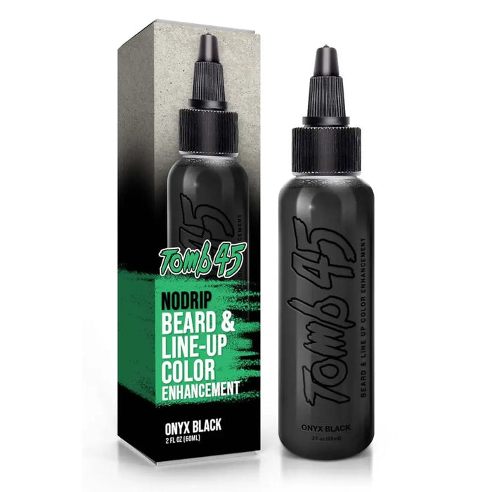 Tomb 45 No Drip Enhancement Color | Onyx Black | Beard & Hair Lineup Tomb45