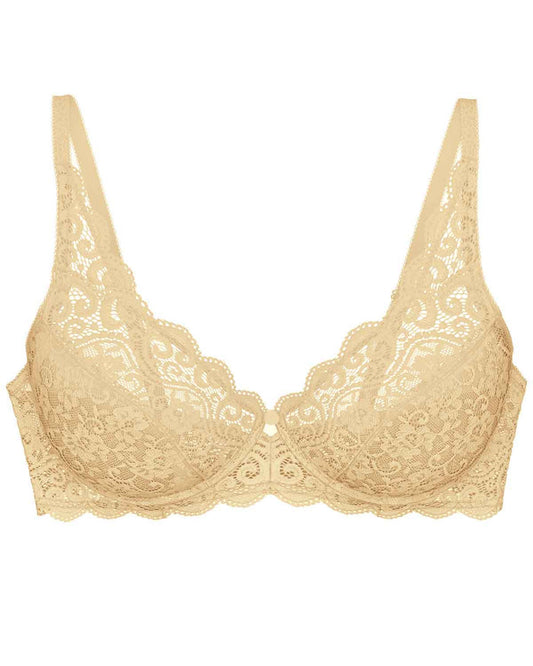 Triumph Amourette Underwired Bra - Beige