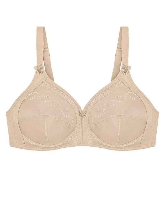 Triumph Doreen Cotton Bra - Beige