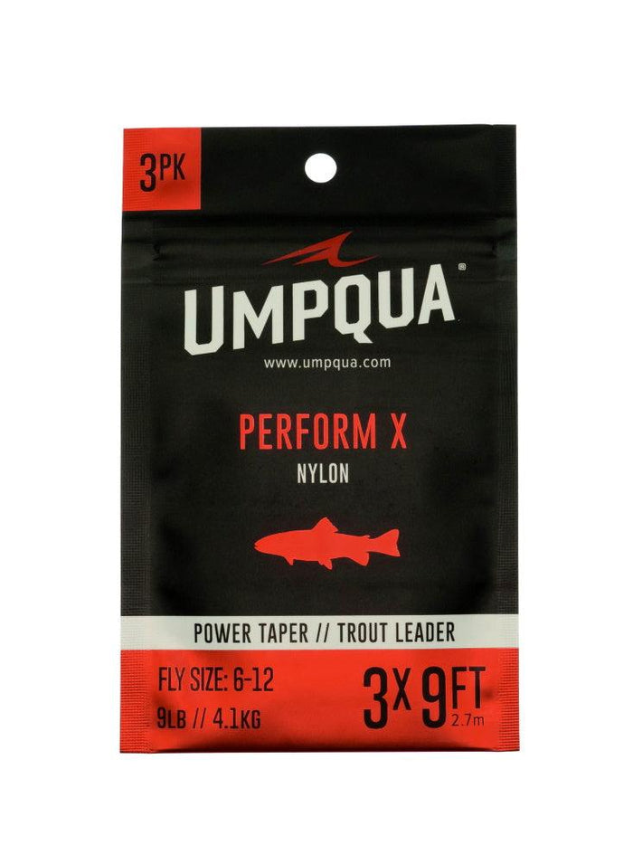 Umpqua Perform X Power Leader - 3 Pack
