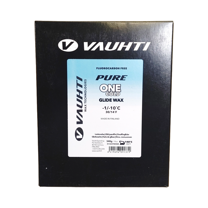 A product picture of the Vauhti ONE COLD Melt Wax Discontinued Version From 2021 Or Earlier (-1C/-10C)