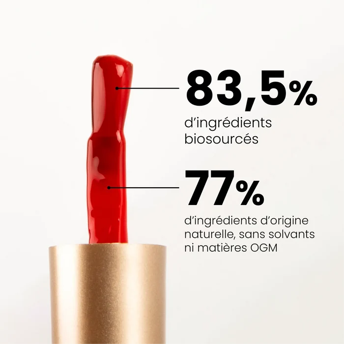 Vernis à ongles vegan Charlotte Bio, longue tenue