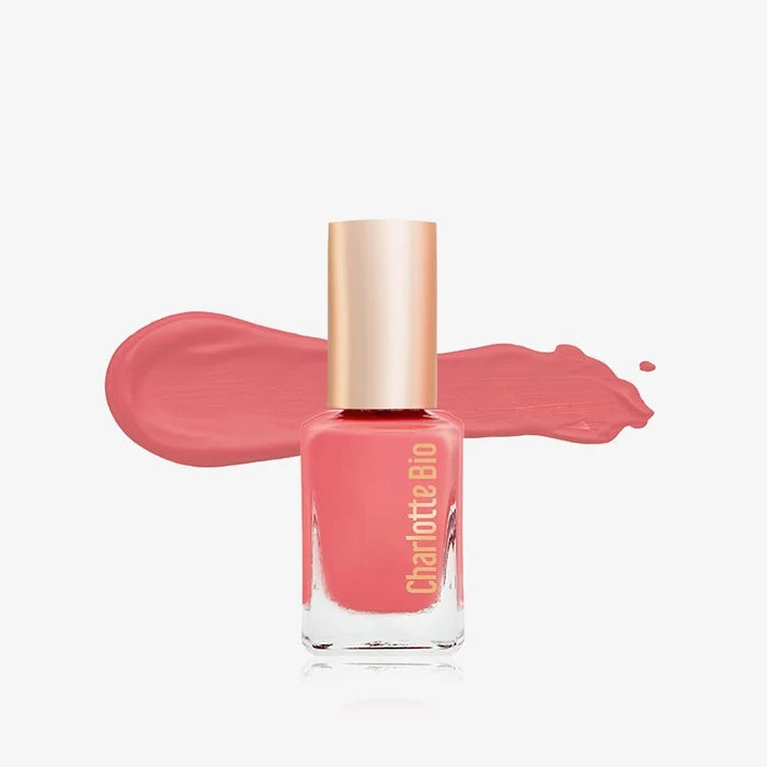 Vernis à ongles vegan Charlotte Bio, teinte couvrante et brillante
