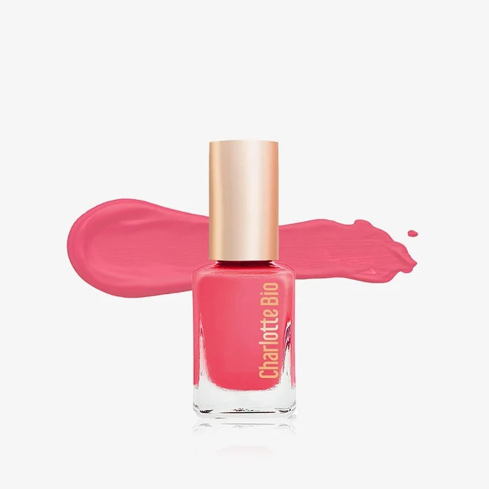 Vernis à ongles vegan Charlotte Bio, couleur intense