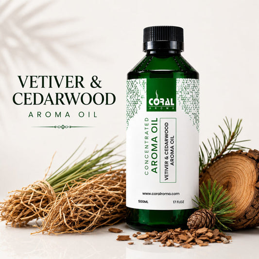 Vetiver & Cedarwood Aroma Oil