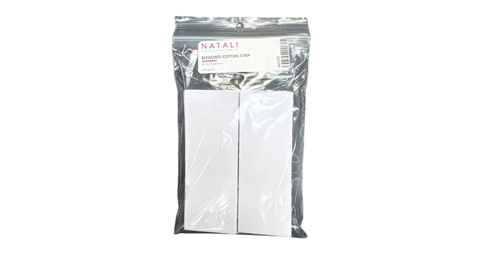 Waxing Cotton Strips BLEACHED For Lips & Eyebrows (100/pack)
