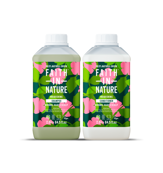 Wild Rose shampoo & conditioner set - 2.5L