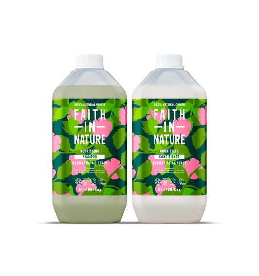 Wild Rose shampoo & conditioner set - 5L