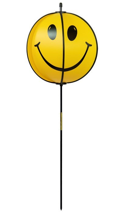 Wind Spinning Globe - Smile