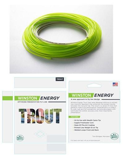 Winston Trout Energy freshwater fly line