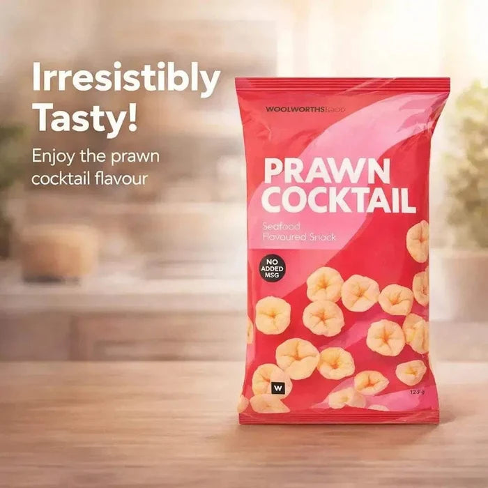 Woolworths - Prawn Cocktail Chips - 125g Facebook Ad