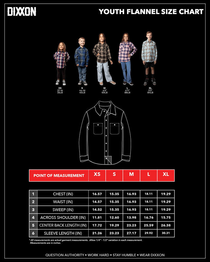 Youth Toyo Tires 2026 Flannel